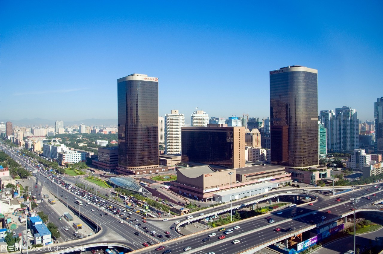 中國世界貿易中心在北京的中央商務區